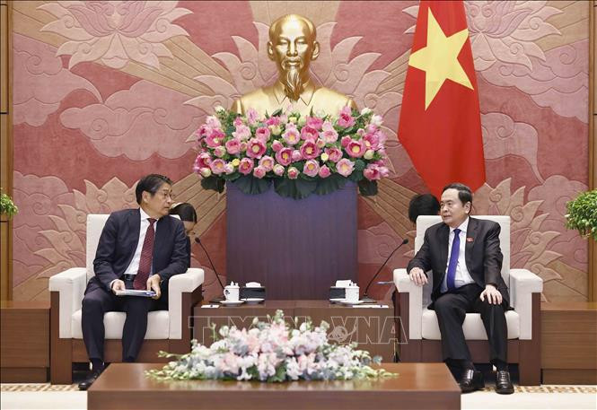 Chủ tịch Quốc hội Trần Thanh Mẫn tiếp Đại sứ Nhật Bản- Ảnh 2. Chủ tịch Quốc hội Trần Thanh Mẫn tiếp Đại sứ Nhật Bản- Ảnh 2.