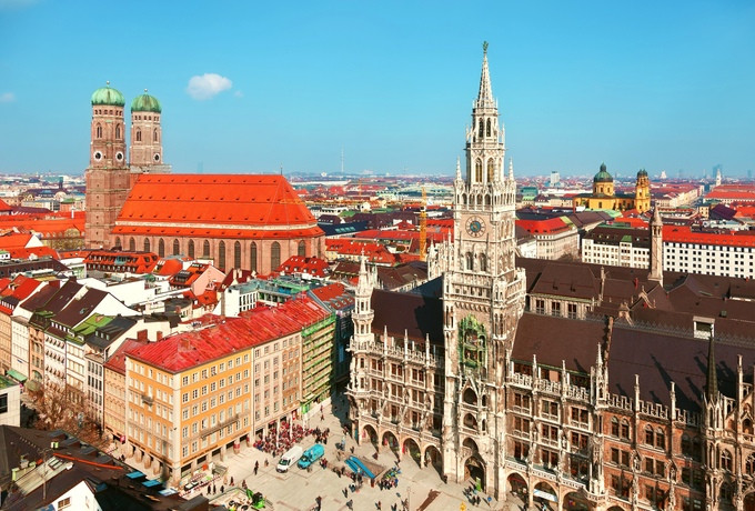 Munich - một trong những trung tâm văn hóa, kinh tế và du lịch quan trọng của châu Âu, đã được Vietnam Airlines xác định là điểm đến chiến lược. Ảnh: Internet