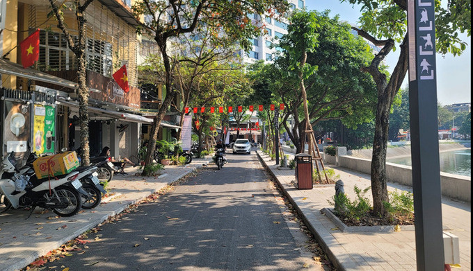 Tuyến phố Phạm Huy Thông sẽ tổ chức cấm đường từ 18h thứ sáu đến 24h Chủ nhật hàng tuần. Ảnh: Giao thông Hà Nội