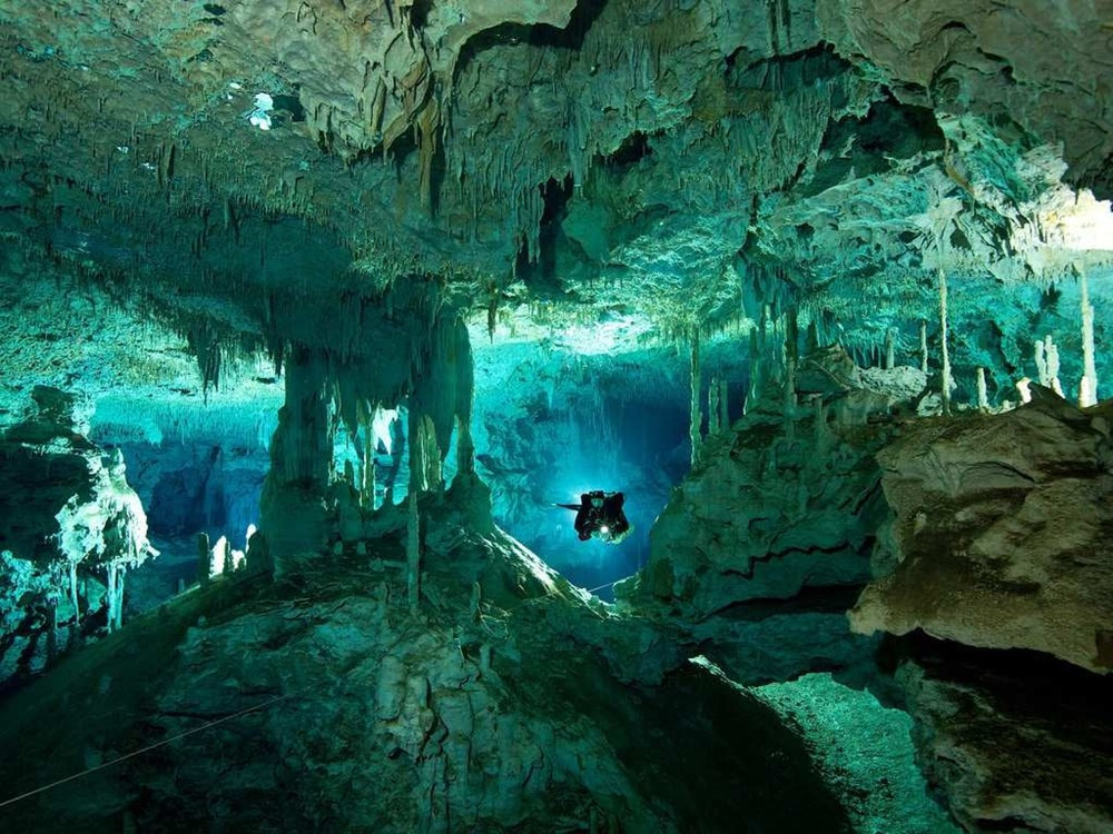 'Siêu' hang động dưới nước lớn nhất thế giới: Trải dài hơn 370km, là một trong những di tích khảo cổ quan trọng có niên đại 10.000 năm - ảnh 4