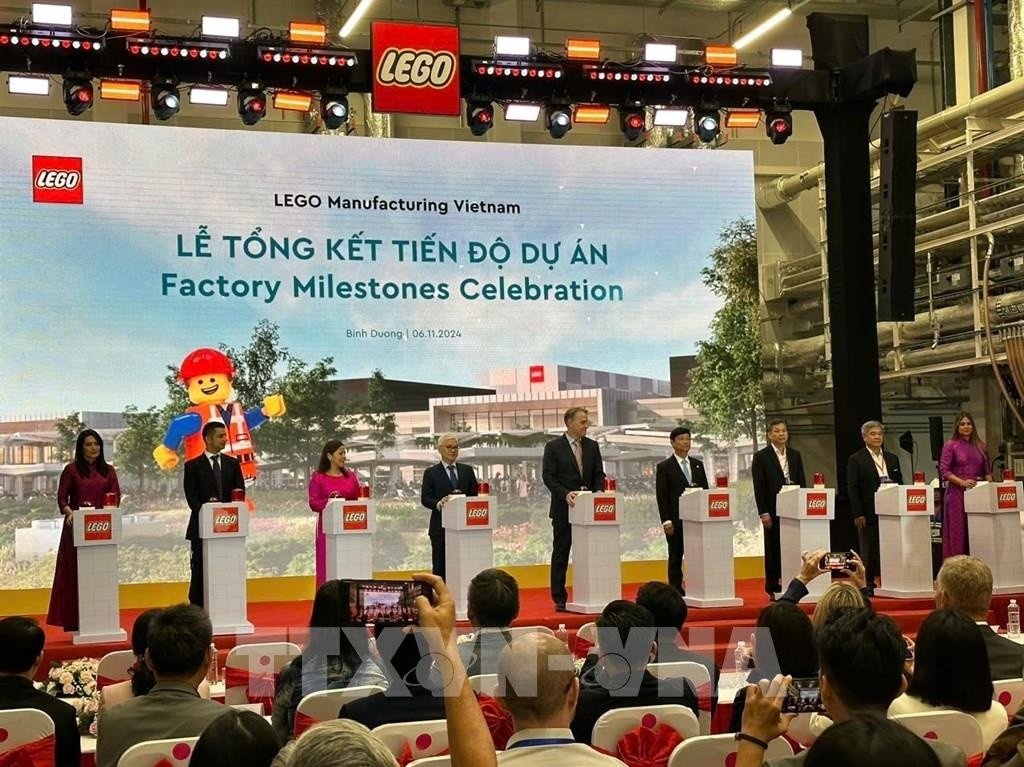 Lego vận hành nhà máy 1,3 tỷ USD tại Việt Nam, tạo ra 4.000 việc làm trên diện tích 62 sân bóng đá