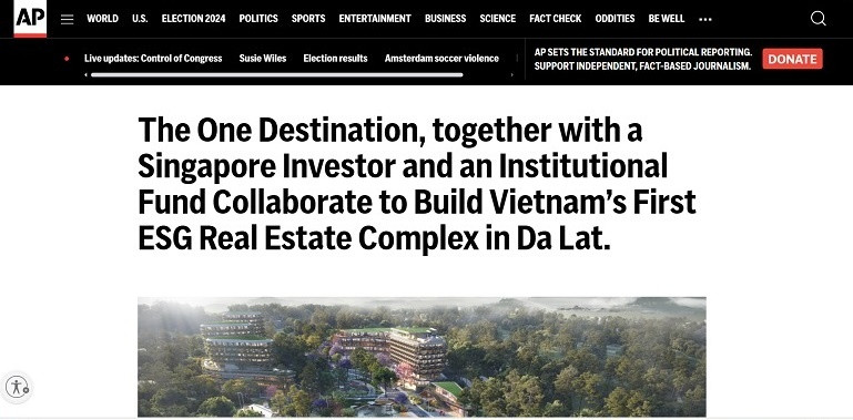 Liên doanh ‘đại bàng’ Singapore bắt tay vào dự án ESG đầu tiên của Việt Nam tại thành phố 130 năm tuổi, bước ngoặt mới cho thị trường BĐS