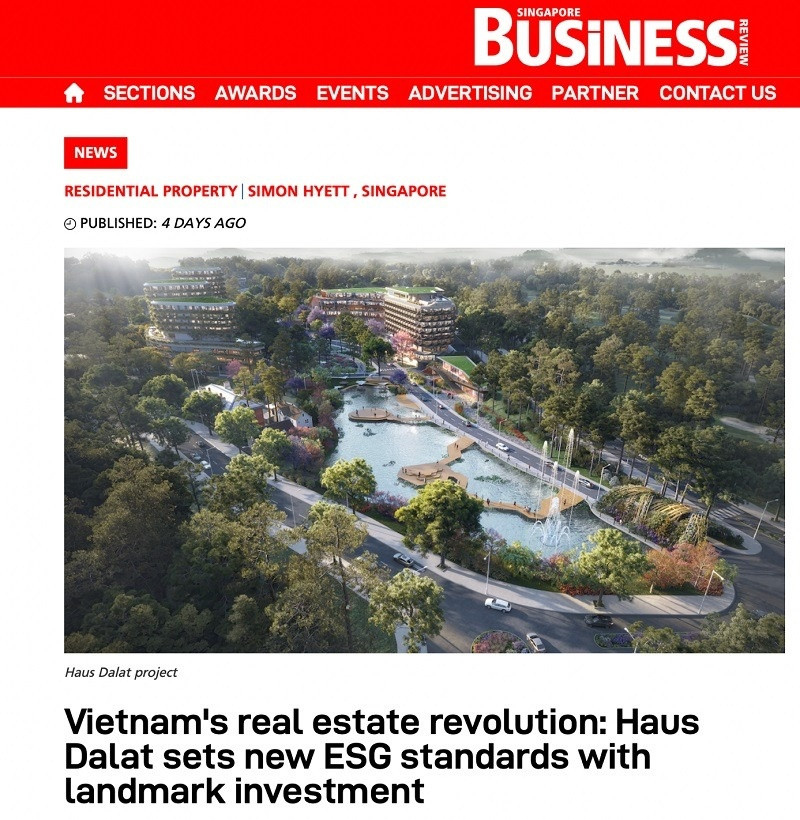 Trang Singapore Review đánh giá cao dự án