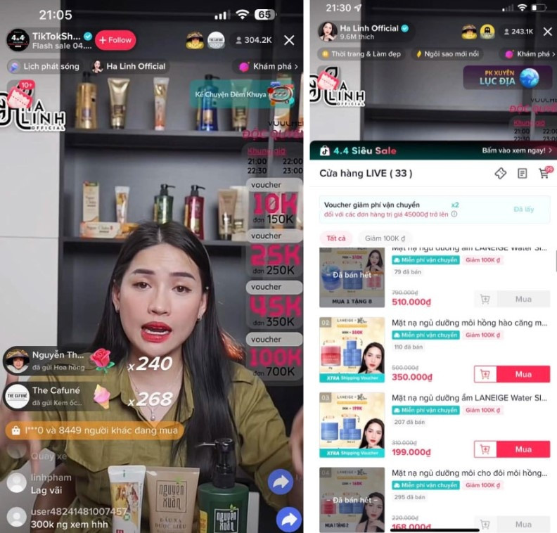 'Chiến thần livestream' Võ Hà Linh tăng vốn công ty gần 10 lần sau 4 năm hoạt động 'Chiến thần livestream' Võ Hà Linh tăng vốn công ty gần 10 lần sau 4 năm hoạt động