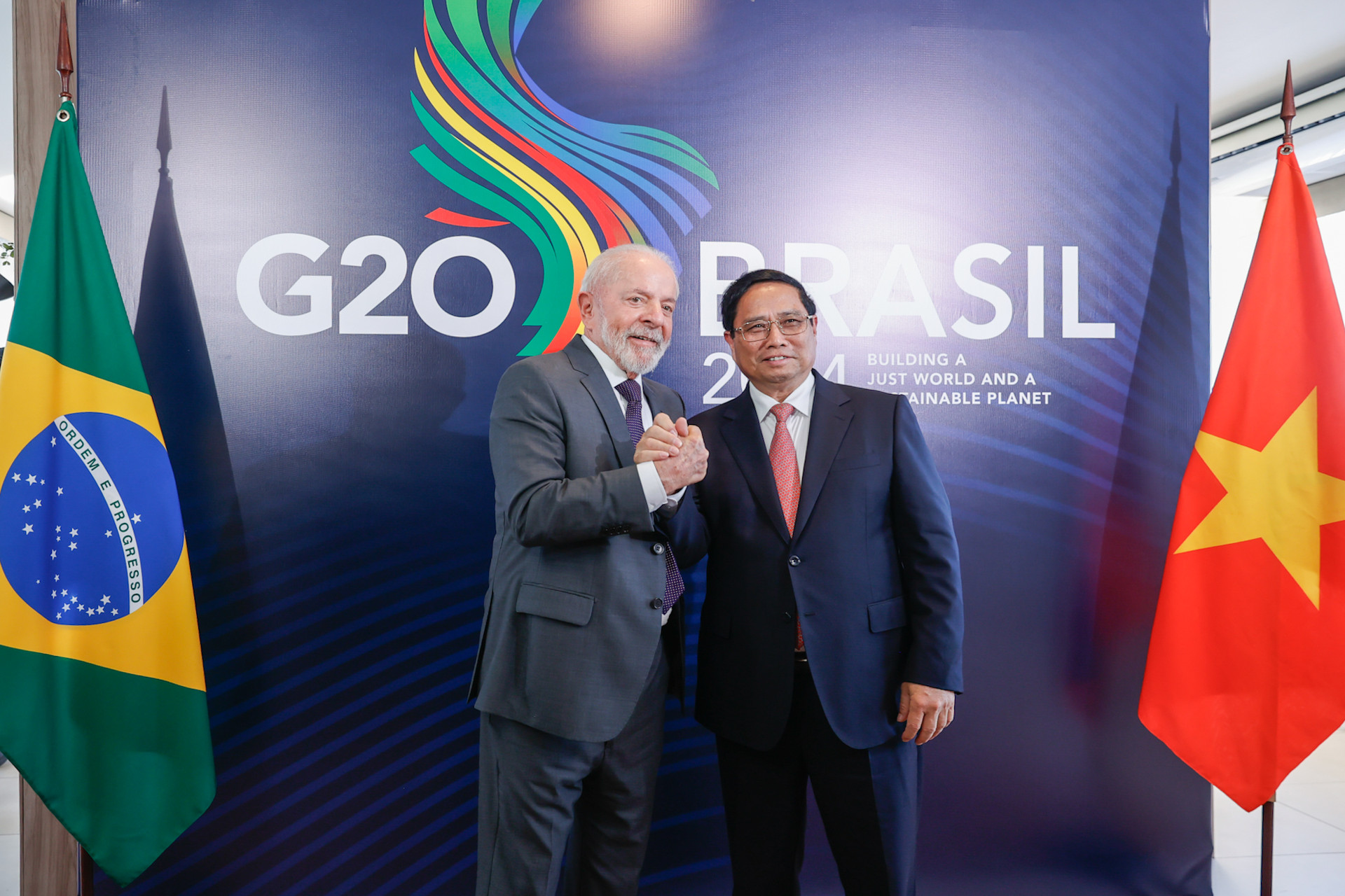 Tuyên bố chung Việt Nam - Brazil về việc nâng cấp quan hệ lên Đối tác chiến lược- Ảnh 1. Tuyên bố chung Việt Nam - Brazil về việc nâng cấp quan hệ lên Đối tác chiến lược- Ảnh 1.