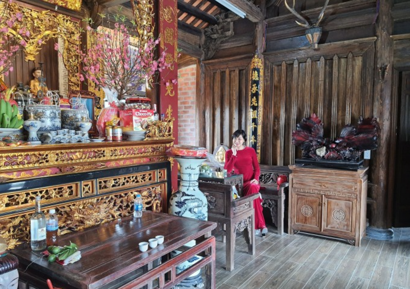 Nhà cổ hơn 100 tuổi tọa lạc trên nóc biệt thự 5 tầng tại Hà Nội: Gia chủ chi 1 tỷ đồng trong 8 tháng để ‘cẩu’ lên, quyết không phá bỏ chỉ vì 1 lý do - ảnh 4