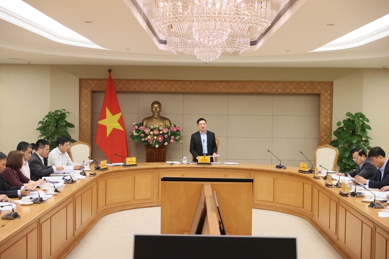 Phó Thủ tướng Hồ Đức Phớc họp về phương án bổ sung vốn điều lệ cho VEC- Ảnh 1. Phó Thủ tướng Hồ Đức Phớc họp về phương án bổ sung vốn điều lệ cho VEC- Ảnh 1.