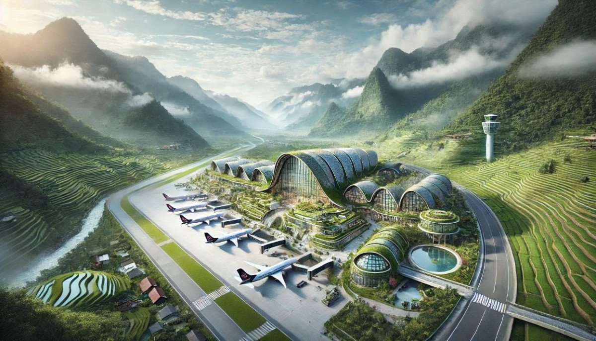 Sân bay 7.000 tỷ đẹp hàng đầu thế giới toạ lạc tại thị xã cao nhất Việt Nam đón tin vui
