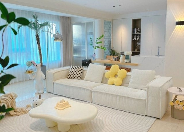 Triệu người bị thu hút bởi căn hộ của nữ tiếp viên hàng không, rộng 120m2 mà đầy đủ tiện nghi, ấm cúng - ảnh 1