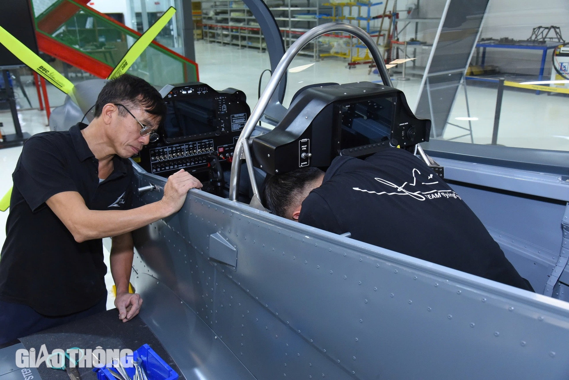 Tận mục bên trong xưởng sản xuất chiếc máy bay đầu tiên của Việt Nam- Ảnh 4. Tận mục bên trong xưởng sản xuất chiếc máy bay đầu tiên của Việt Nam- Ảnh 4.