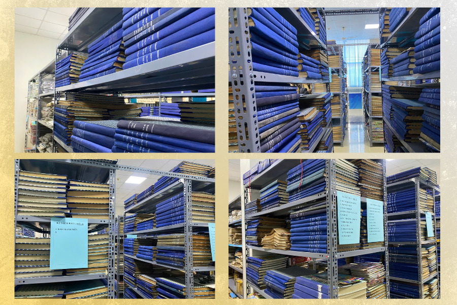 Tôi về Nam Định khám phá bộ sưu tập 400.000 tờ báo giấy nặng 21 tấn của hơn 100 đầu báo được phát hành trước 1945, xác lập kỷ lục Việt Nam - ảnh 4