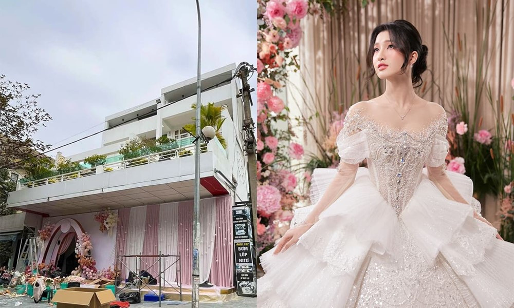 Lễ ăn hỏi của Á hậu Phương Nhi và con trai tỷ phú sáng 15/1 sẽ được đội ngũ vệ sĩ thắt chặt an ninh, khách mời không được livestream, chụp ảnh - ảnh 1