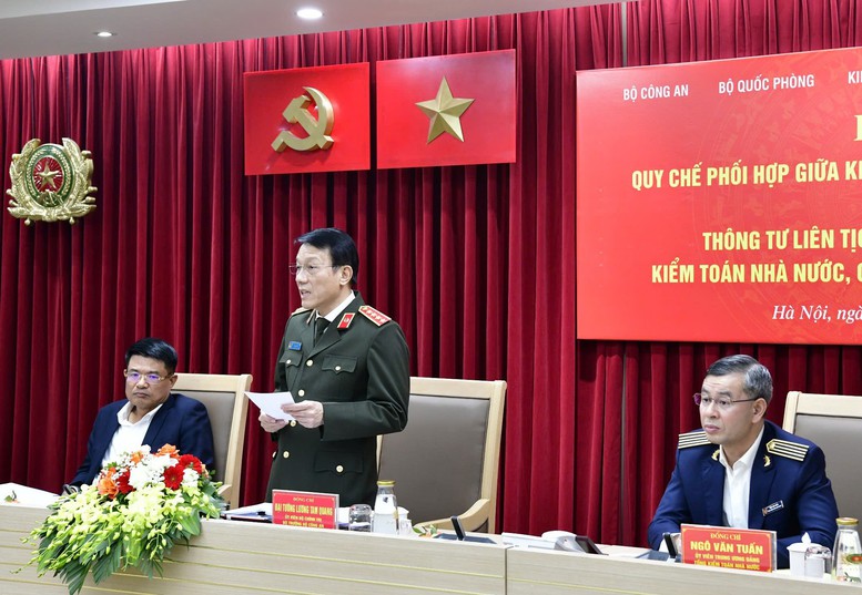 Ký kết quy chế phối hợp công tác giữa Kiểm toán Nhà nước và Bộ Công an- Ảnh 1. Ký kết quy chế phối hợp công tác giữa Kiểm toán Nhà nước và Bộ Công an- Ảnh 1.