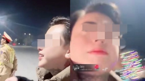 Công an tạm giữ TikToker ‘Nam Birthday’ say xỉn đi ngược chiều, livestream khi bị kiểm tra - ảnh 3