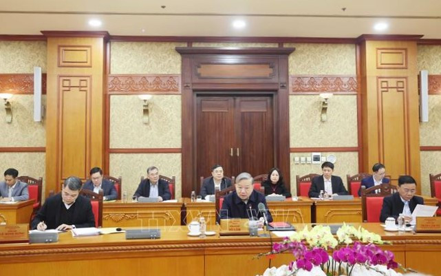Tổng Bí thư Tô Lâm: Không để xảy ra tình trạng ăn Tết kéo dài, lơ là công việc- Ảnh 2. Tổng Bí thư Tô Lâm: Không để xảy ra tình trạng ăn Tết kéo dài, lơ là công việc- Ảnh 2.
