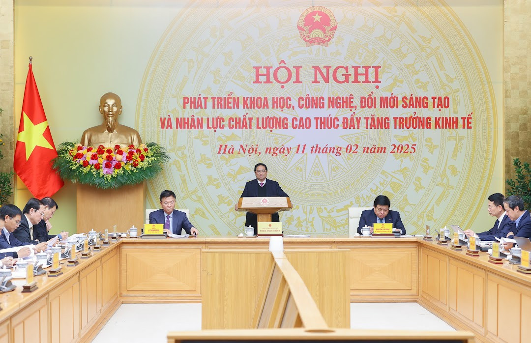 Tổng thuật: Hội nghị phát triển KHCN, đổi mới sáng tạo và nhân lực chất lượng cao thúc đẩy tăng trưởng kinh tế- Ảnh 1. Tổng thuật: Hội nghị phát triển KHCN, đổi mới sáng tạo và nhân lực chất lượng cao thúc đẩy tăng trưởng kinh tế- Ảnh 1.