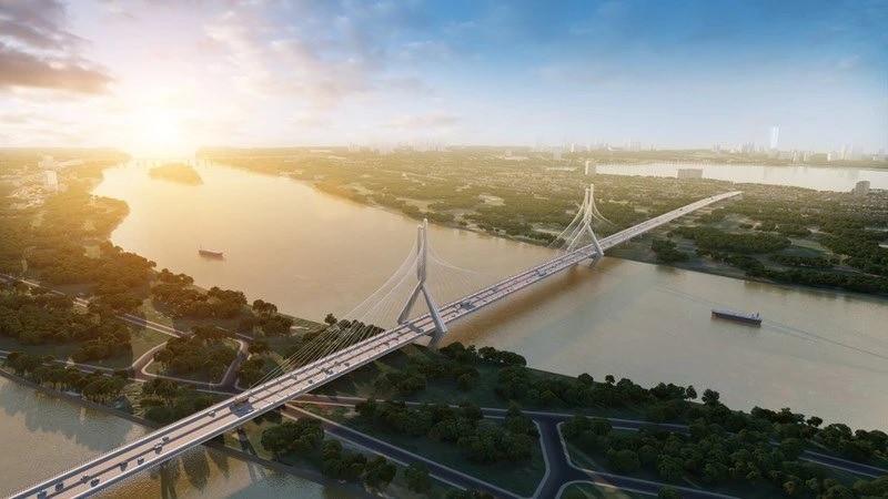 Chỉ 5 ngày nữa, dự án 'tam cầu' hơn 46.000 tỷ vượt sông Hồng tại đô thị đặc biệt của Việt Nam sẽ ghi dấu mốc quan trọng- Ảnh 1. Chỉ 5 ngày nữa, dự án 'tam cầu' hơn 46.000 tỷ vượt sông Hồng tại đô thị đặc biệt của Việt Nam sẽ ghi dấu mốc quan trọng- Ảnh 1.