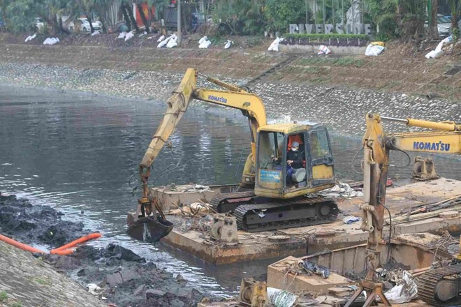 Chính thức khởi công dự án ‘hồi sinh’ dòng sông hơn 2.000 năm tuổi của Thủ đô- Ảnh 2. Chính thức khởi công dự án ‘hồi sinh’ dòng sông hơn 2.000 năm tuổi của Thủ đô- Ảnh 2.