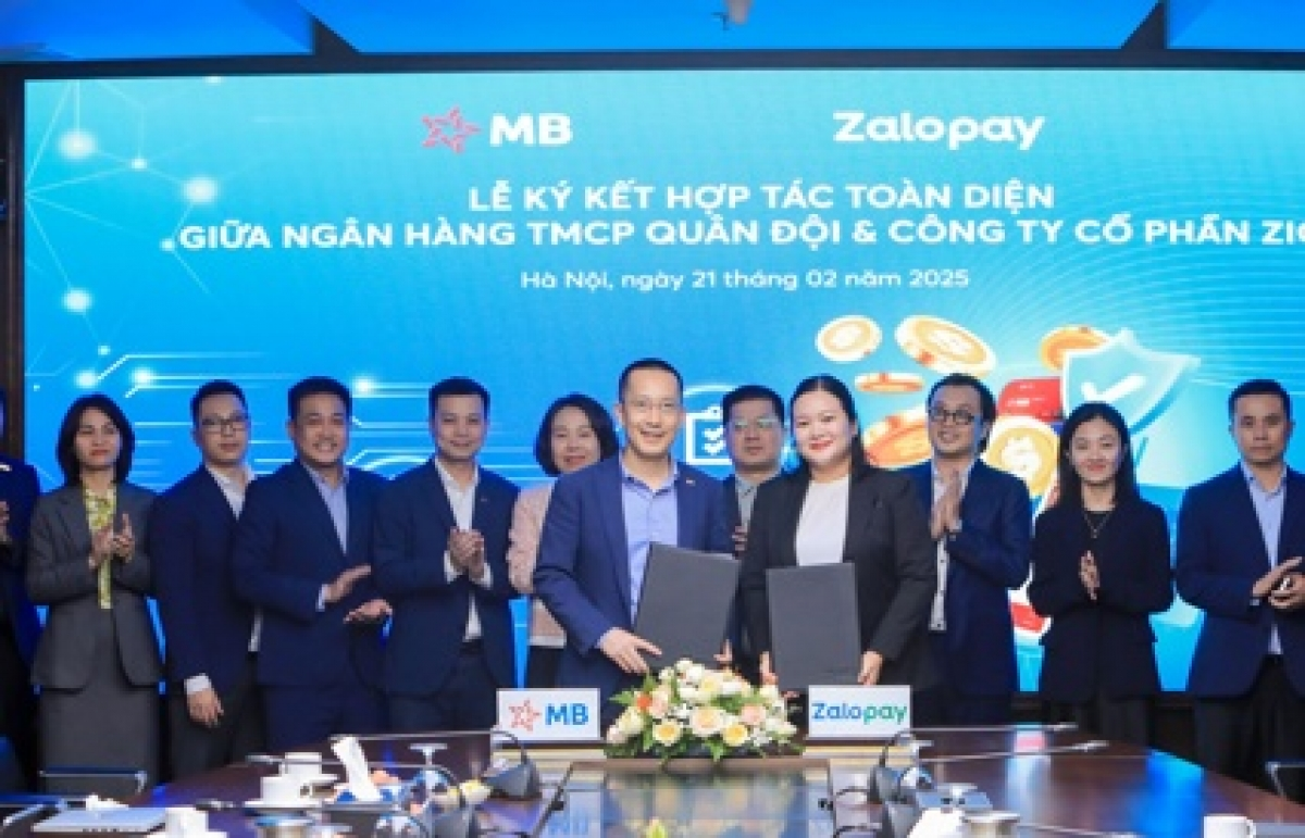 MBBank 'bắt tay' Zalopay mở rộng hệ sinh thái số